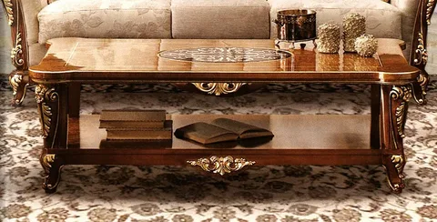 میز عسلی سلطنتی جدید +  با منبت کاری ظریف